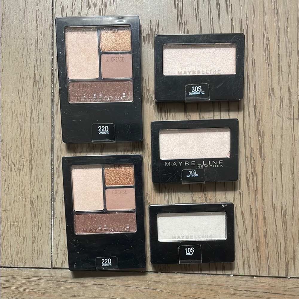 NEW Maybelline Eyeshadow Palette Set of 5
